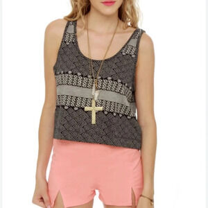 Obey Captain's Daughter Print Tank Top